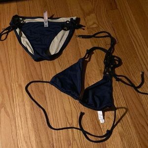 Victoria’s Secret bathing suit.